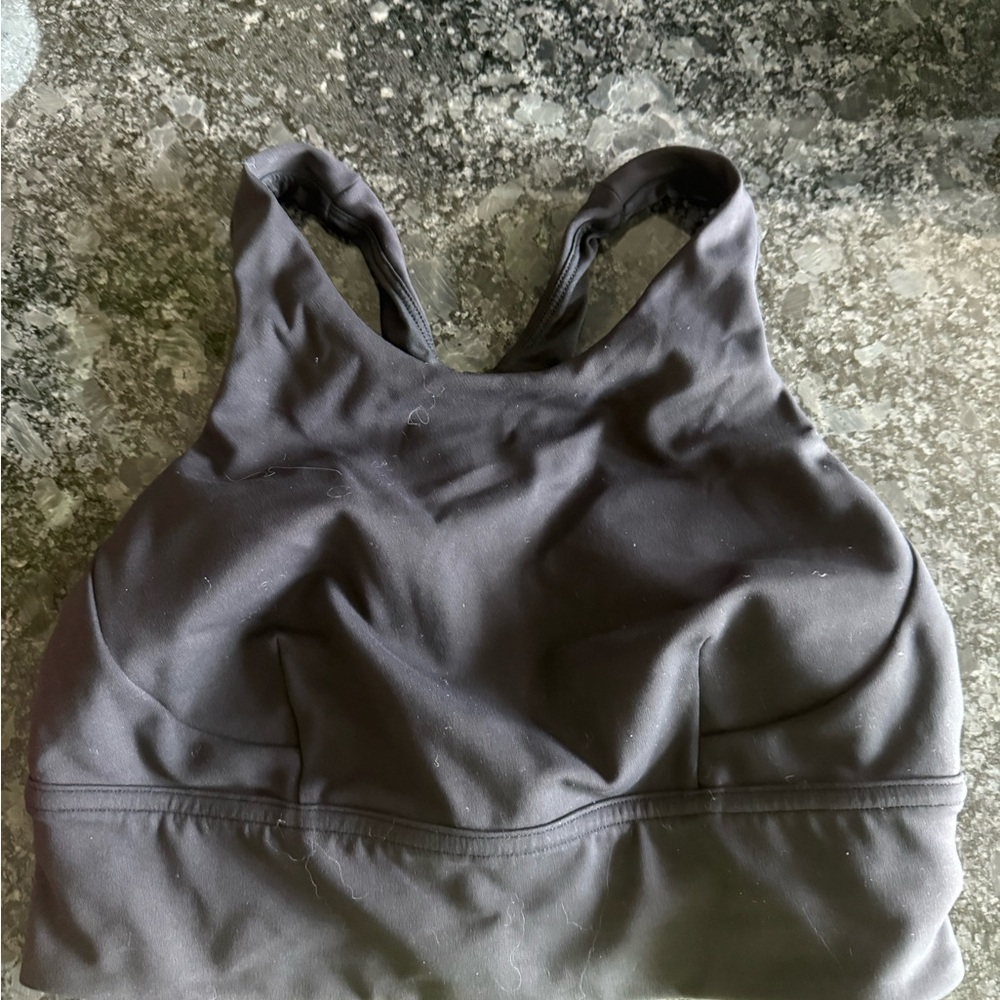 Women's Black high neck Lululemon Sports Bra